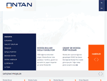 Tablet Screenshot of ontan.com.tr